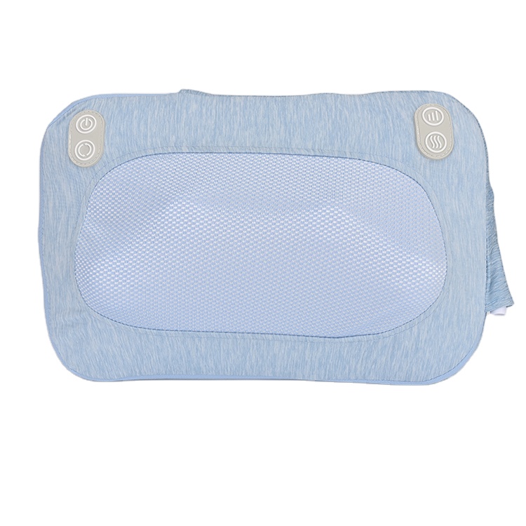 KIKI NEWGAIN Electric Rolling Kneading Shiatsu Infrared Heated Full Body Neck Massage Pillow