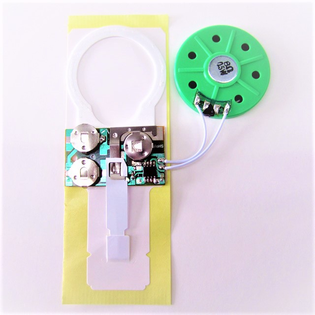 Recordable Sound Chip for Folding Greeting Paper Card