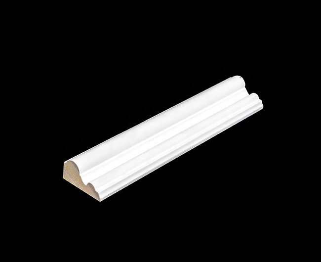 Деревянные молдинги Cornice, белая грунтованная Корона
