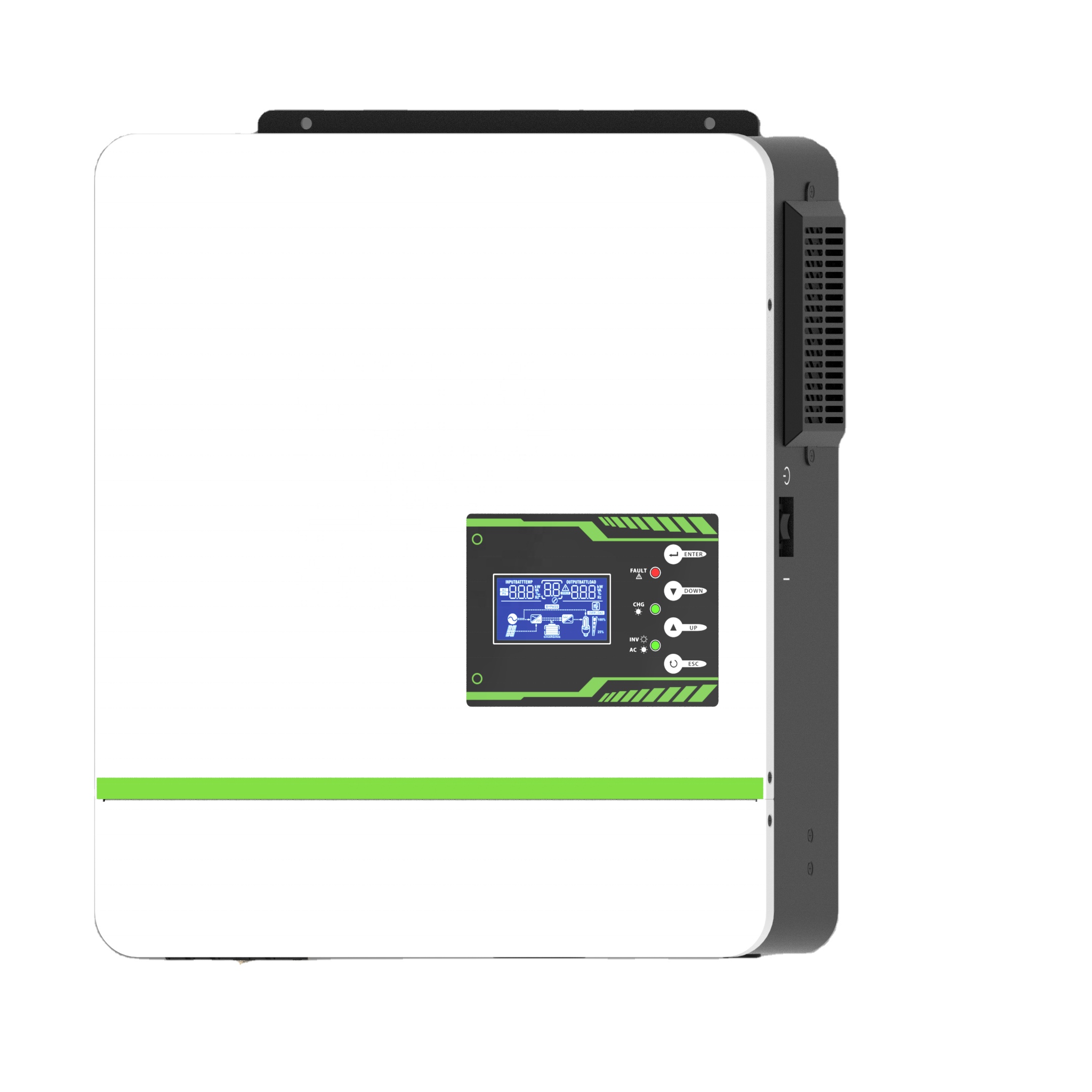 Smart All in One Pure Sinewave 3.2KW 48V MPPT Solar Controller Off Grid Home Inverter Work W/Batteries