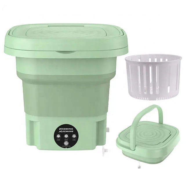 Factory Price 8L Hands Free smart mini Folding Washing Machine