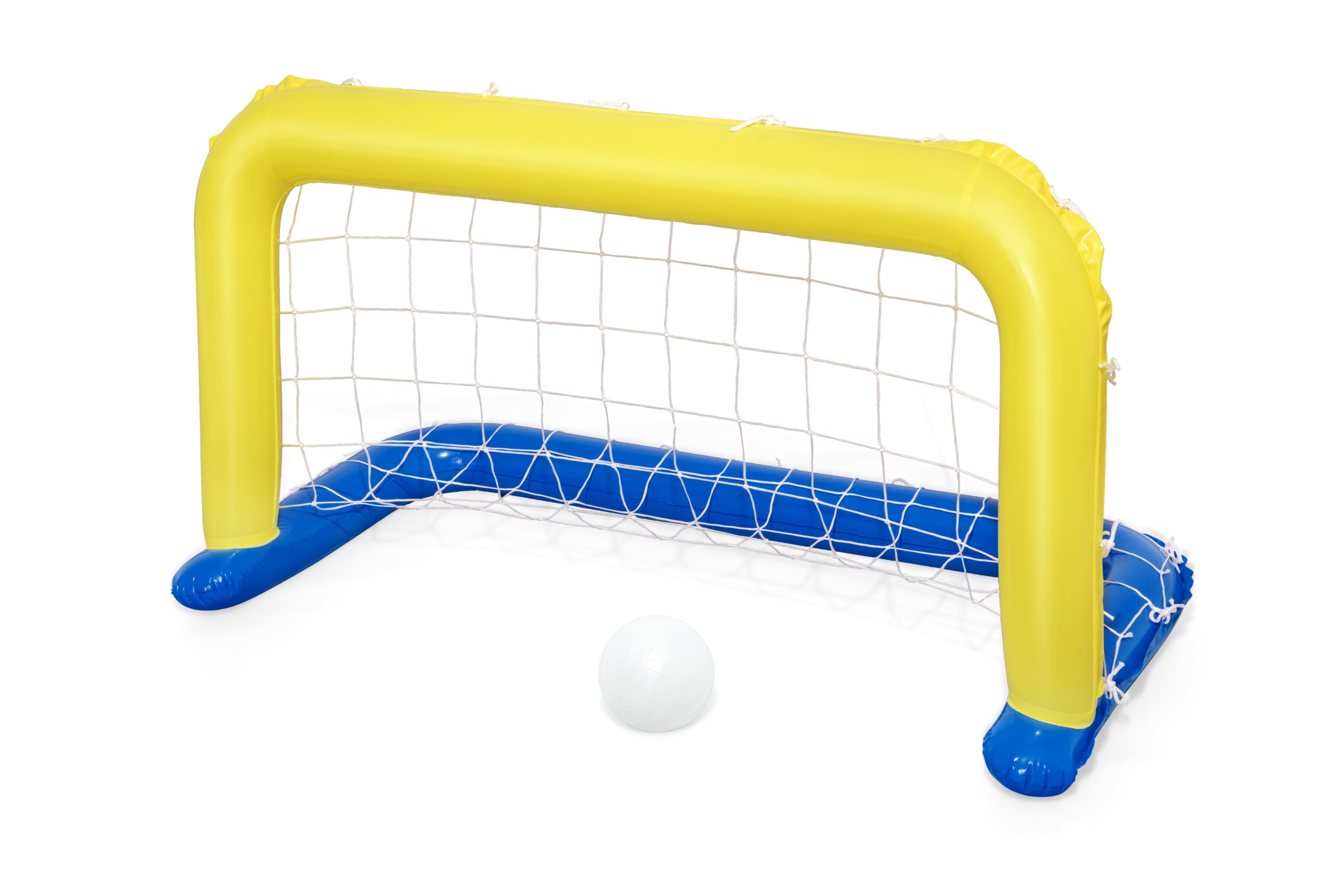Water Polo Swimming Pool Game Set Toss Ball In Water Soccer Net On Land Water Play Equipment Outdoor Toys