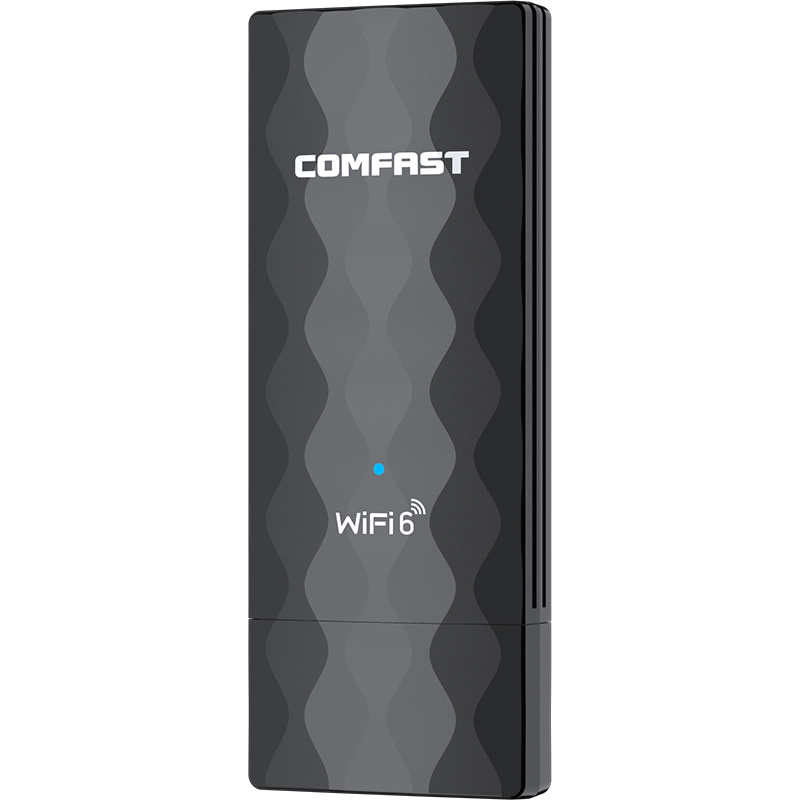 Сетевая карта comfast wifi6 для ПК, двухдиапазонный usb-адаптер 5 ГГц/2,4 ГГц OFDMA Wi-Fi