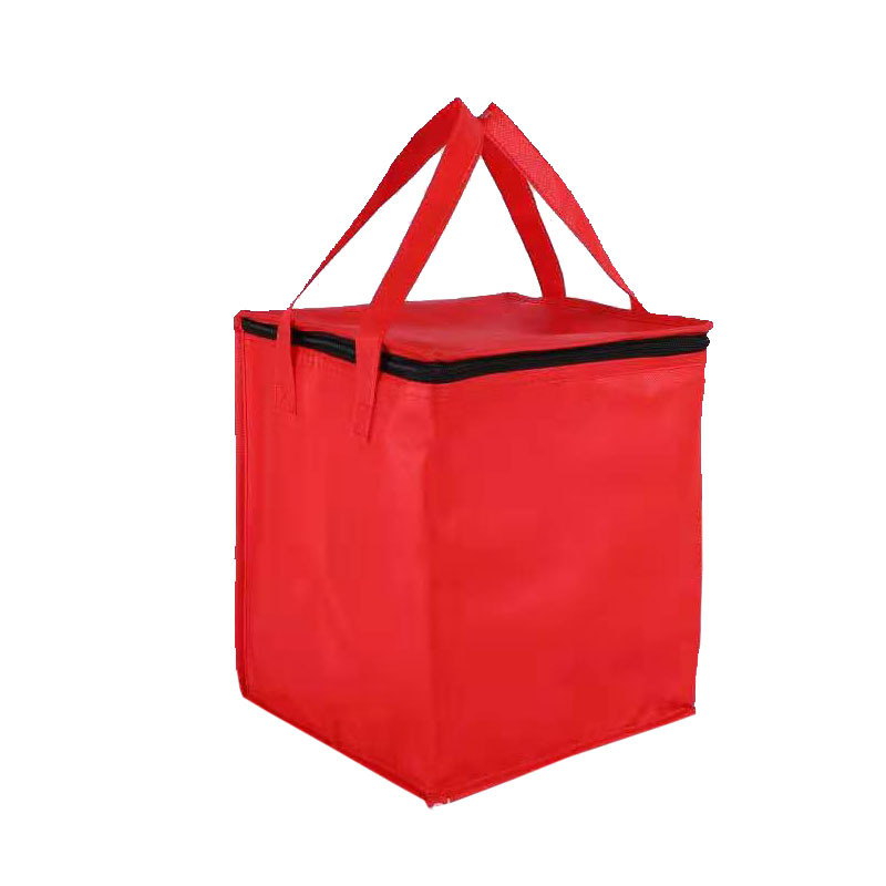 Thermal Cooler Bag With Custom Logo Insulated Lunch Bag For Frozen Fresh Food Shipping