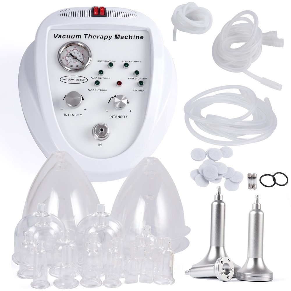 Hot Sell Style Body Shaping Enlarge Breast Cupping Enhancer Massager Enlargement Pump Butt Lift Vacuum Therapy Machine