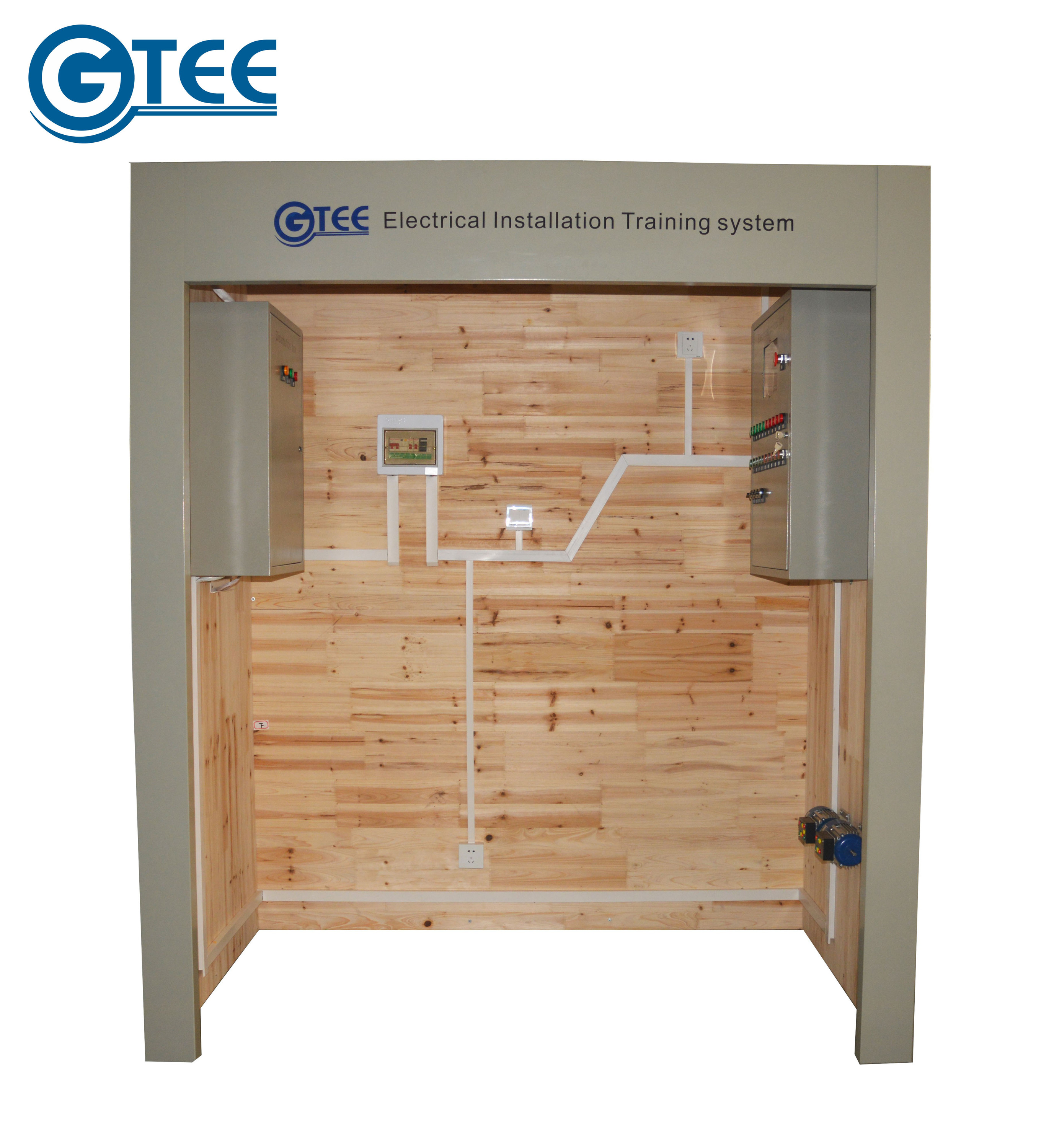 Electrical installation training device Electrical and electronic teaching and training system