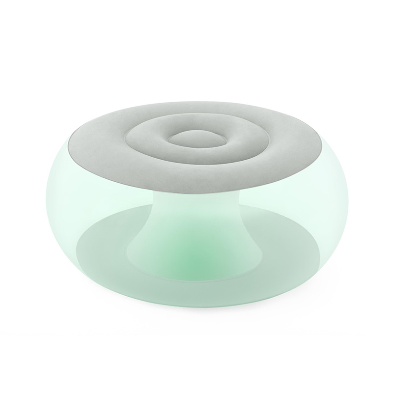 75085 Outdoor Indoor Furniture Living Room Modern Adult Chair Inflatable Seat with LED Light