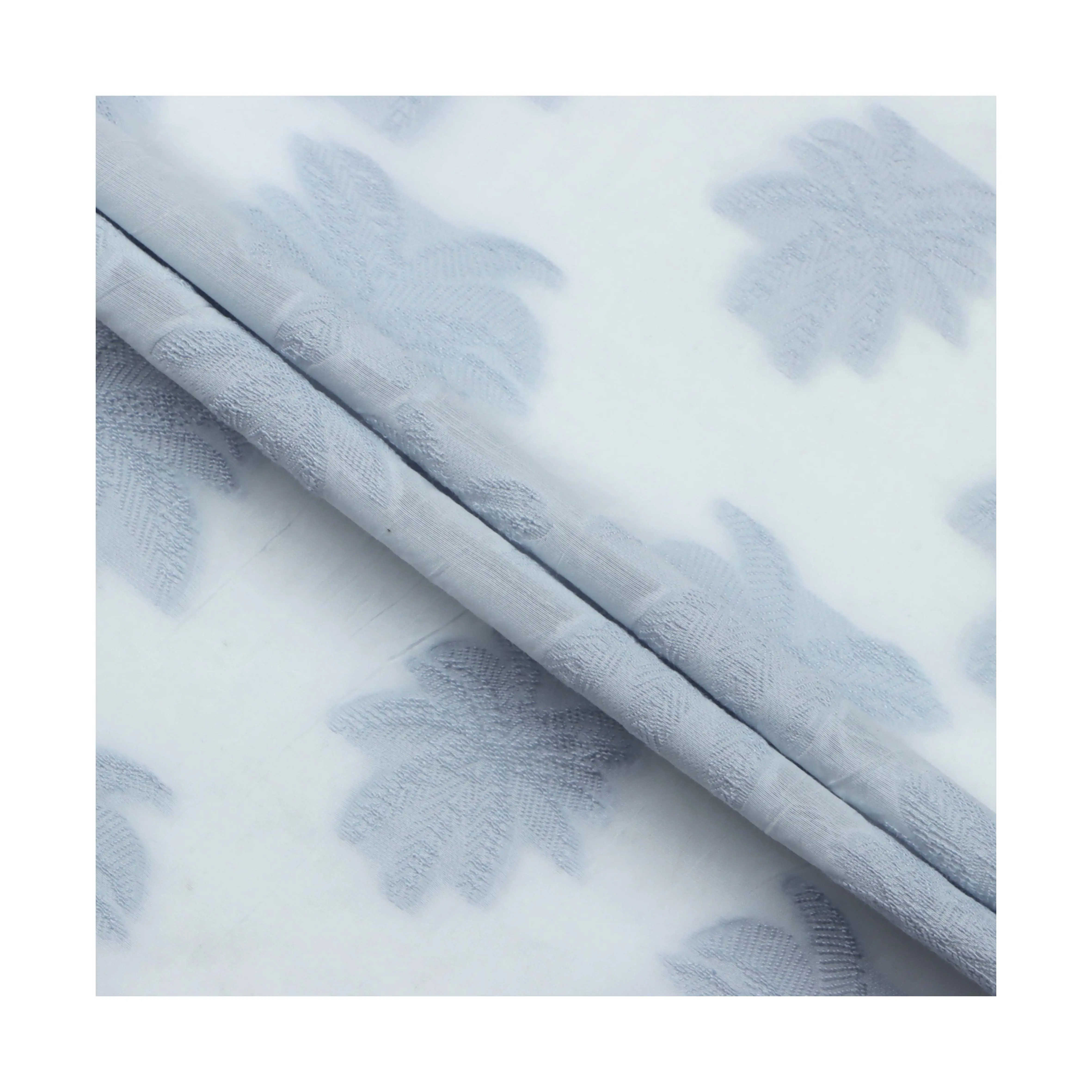China Fabric Factory Jacquard Coconut Tree Pattern 10.7% Nylon 89.3% Rayon Fabric For Upholstery