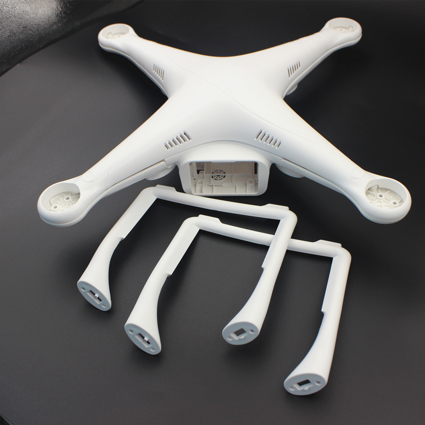 DJI Phantom 3A/3 PRO верхний/нижний корпус корпуса с шасси для DJI Phontom 3 аксессуары Запчасти для дрона