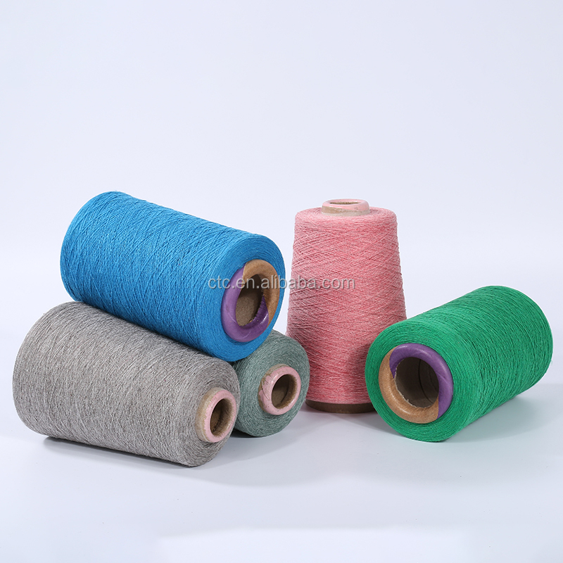 recycled cotton/polyester cotton socks yarn fo knitting
