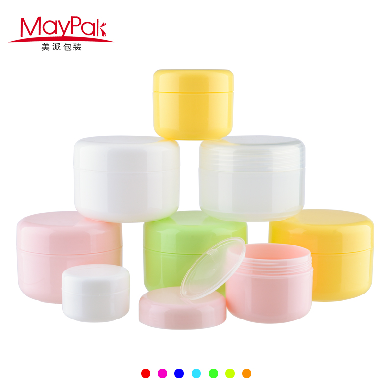 20g 50g 100g 150g 250g eco friendly refillable body facial lotion pp empty plastic cream jars