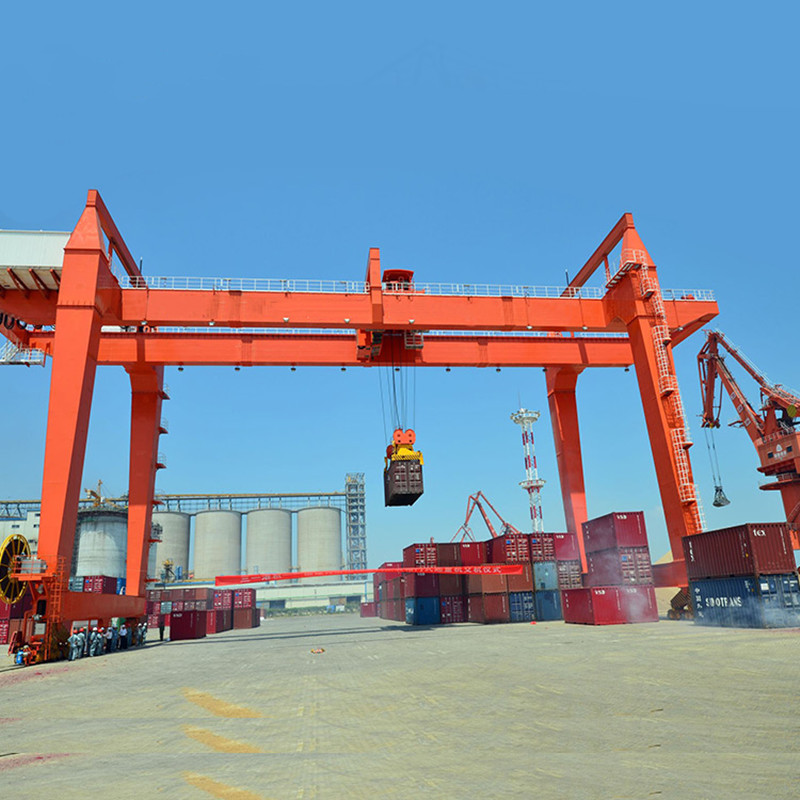 50t 30ton Harbor freight double girder gantry crane for sale