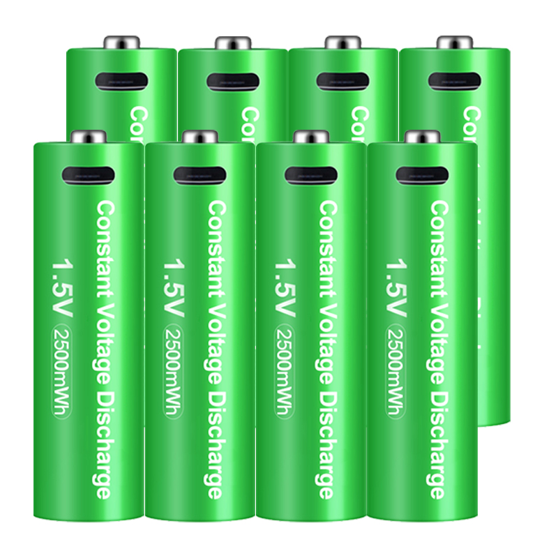 CLDP оригинальная замена 2500mWh Li-Ion 1,5 v перезаряжаемая USB Type-C aa батарея