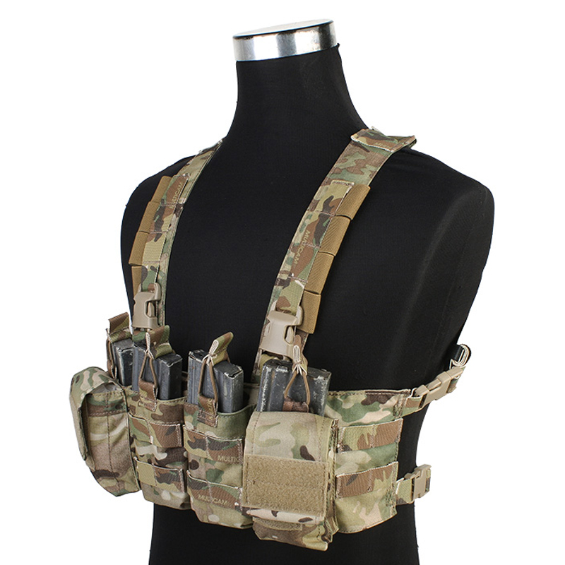 Emersongear Военная Тактическая Грудь Rig страйкбол боевой AK47 Nerf тактический жилет полицейский жилет тактическая полиция