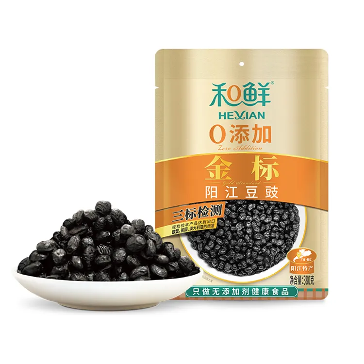 Hexian здоровые продукты, а также продажу фирменных экспортер ферментированный экстракт соевых бобов Black Bean соус Чили поставщиков по оптовой цене