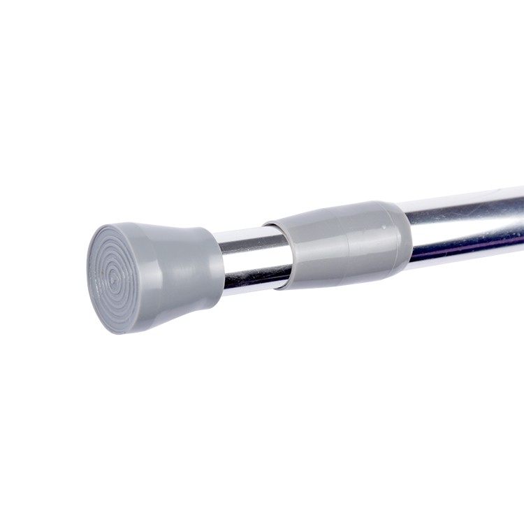 22mm Swivel Round Aluminum Telescopic Polish Stainless Steel Shower Curtain Rail