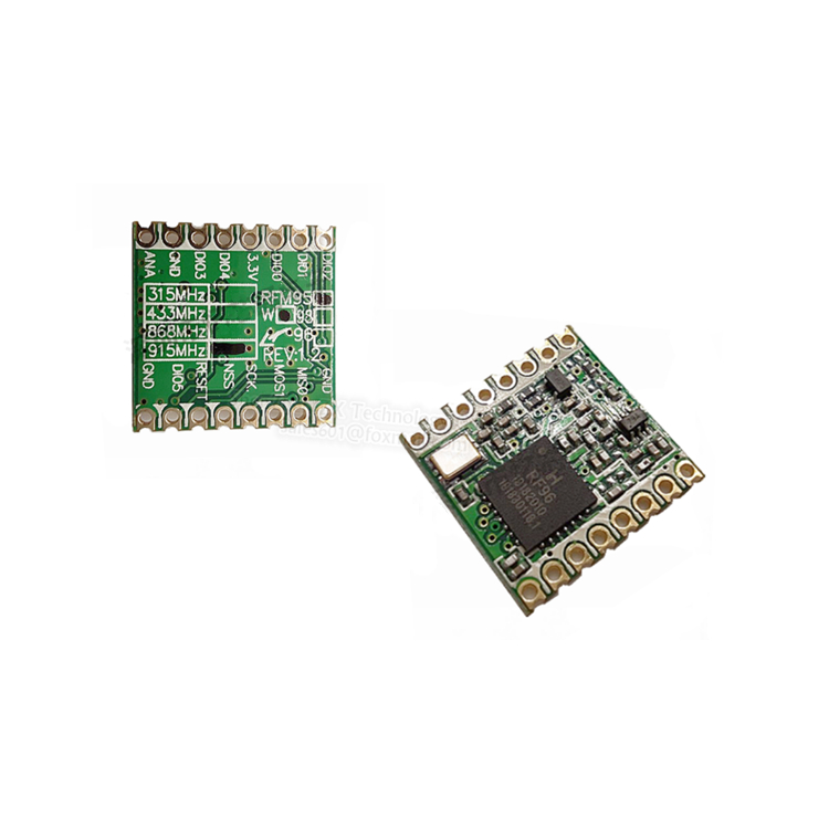 RFM95W-915S2 RFM95W 433MHZ 915MHZ 868MHZ Sub-GHz module +20dBm/-139dBM 300Kbps Lora TRX module