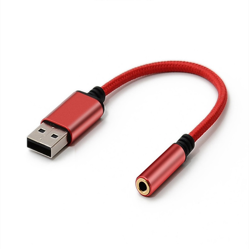 Трансграничной горячие продажи USB к 3,5 мм цифровой аудио кабель адаптера компьютера Hi-Fi звуковая карта аудио адаптер