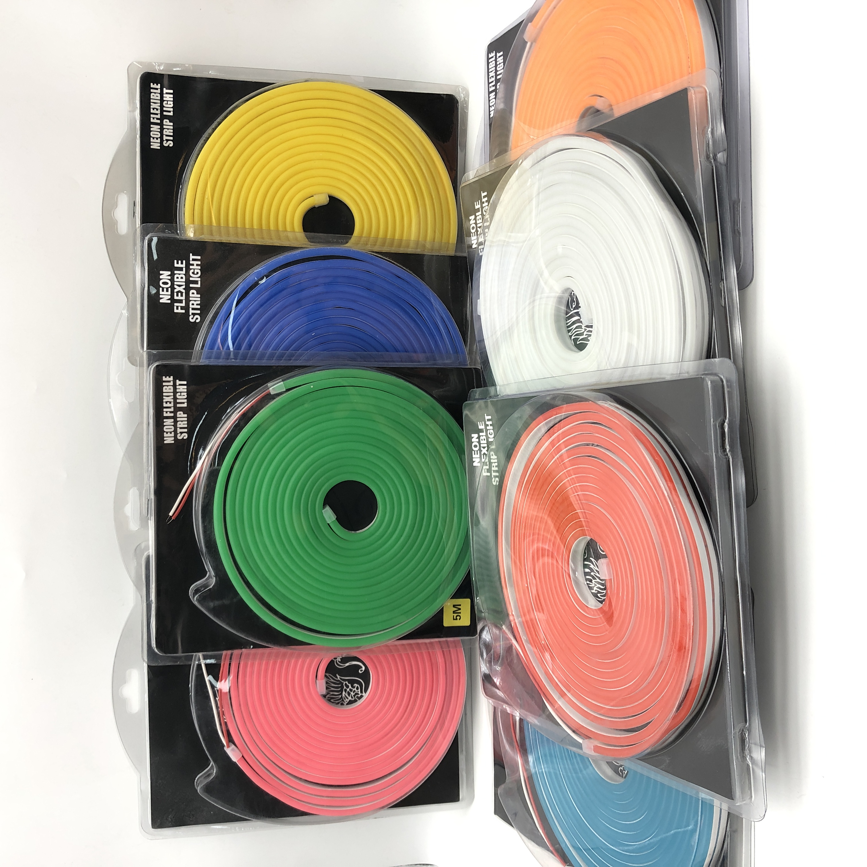 Christmas light Home Decoration Creative Custom 5m Waterproof Colorful Led Flexible Neon Lighting for Customized PVC Item Rohs