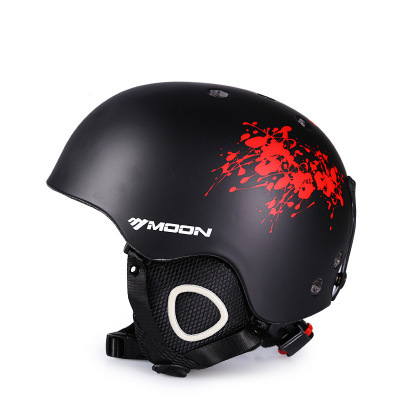 Ski Helmets Youth Chin Care Removable Thickened Earmuffs for Skiing Skateboarding Snowboarding Winter Extreme Sports