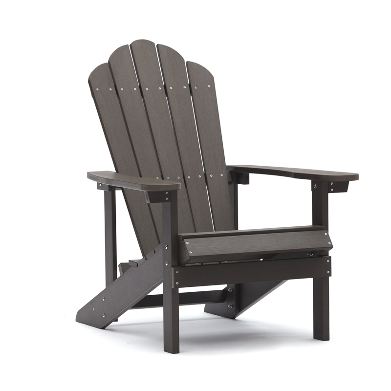 Пластиковый деревянный стул Adirondack для внутреннего дворика, американский стиль, стул Adirondack