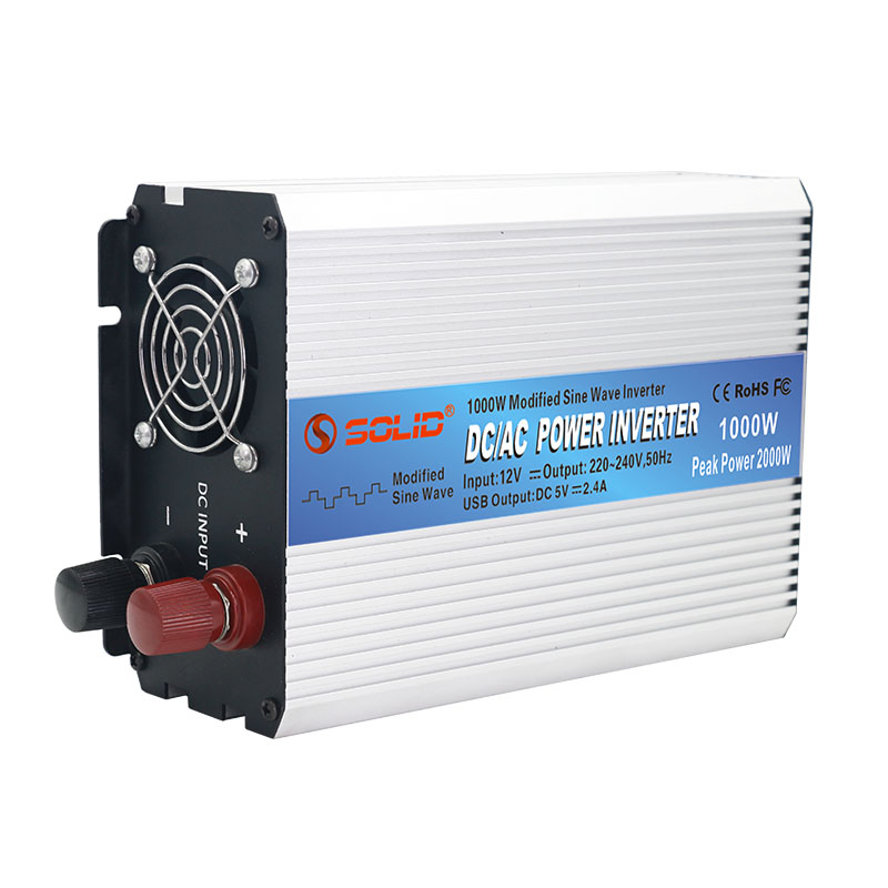 SOLID-Modified Sine Wave Power Inverter, Off Grid, DC 12V, 24V, 48V для AC 220V, 230V, 240V, 1000 W, 1000 W