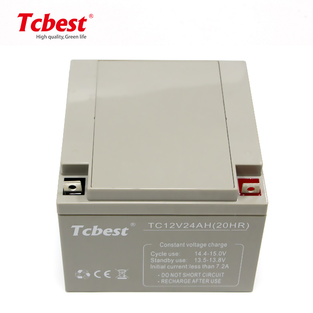 Свинцово-кислотный аккумулятор 12V 24AH аккумуляторная батарея для солнечной системы питания