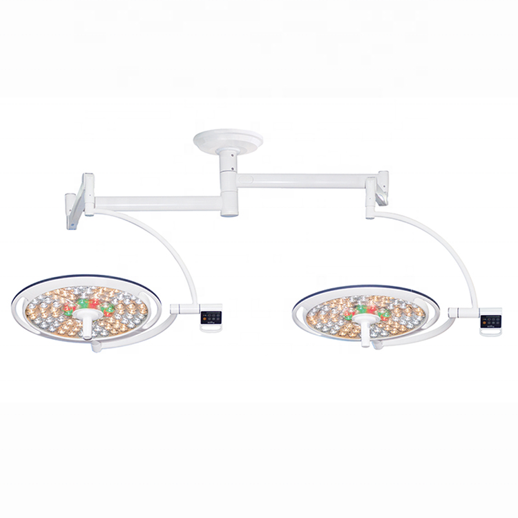 Hotsale Two Head Ceiling Light mount light LED operation lamp for hospital use