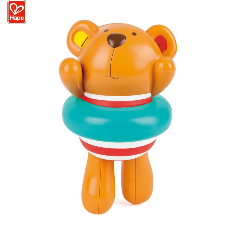 High Quality Bathtub Toys Children's Swimmer Teddy Wind-Up Toy