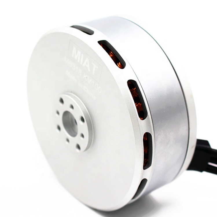 8318 100kv 24v 36v 48v 4000w 16KG outrunner с высоким крутящим моментом, бесщеточный двигатель постоянного тока для сельскохозяйственного беспилотного летательного аппарата, бесщеточный двигатель