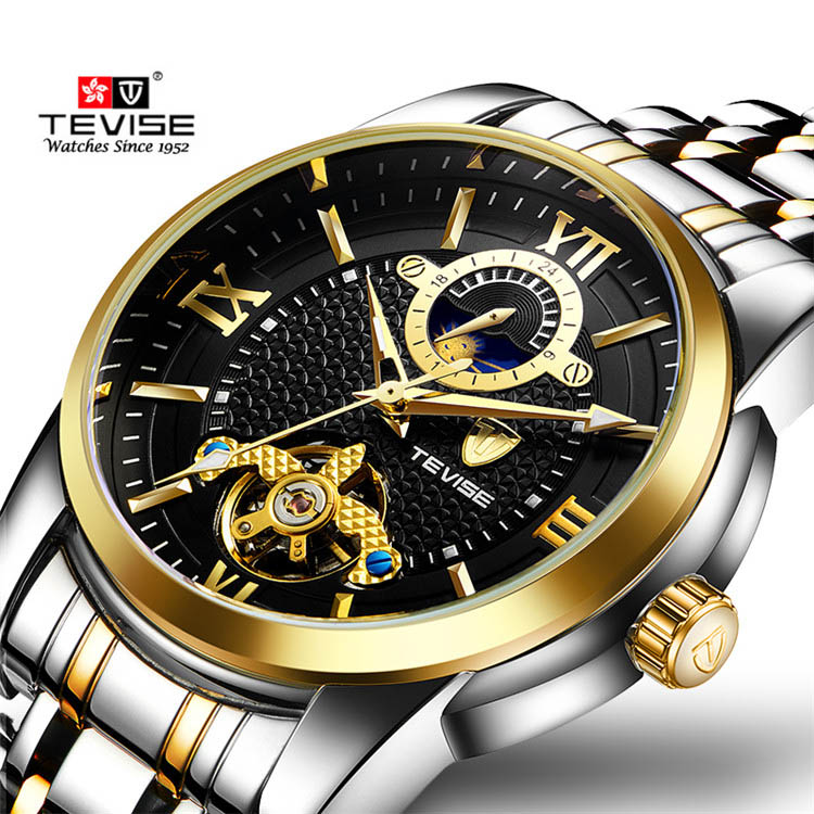 Брендовые Новые OEM Tourbillon механические часы для мужчин Роскошные брендовые автоматические роскошные часы