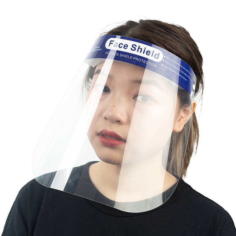 Wholesale PET face shield for face Anti UV Bubble face shield