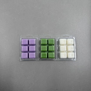 Wholesale Customized Soy Wax Birthday & Holiday Gifts Long-lasting Cube Soy Wax Melts Home Colorful Scented Luxury Paraffin Wax
