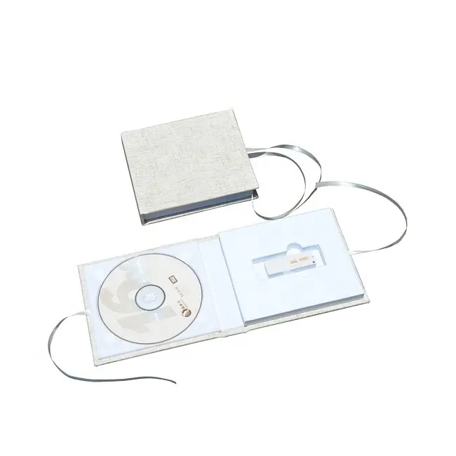 Wedding Leather CD DVD USB gift Box Case Album