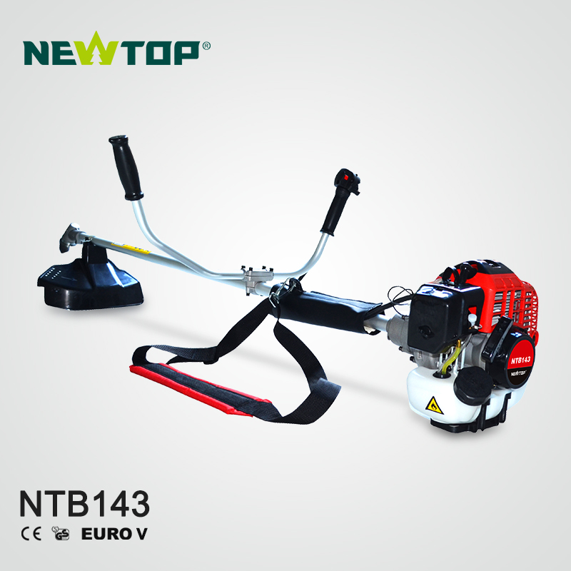 NEWTOP 43cc Gasoline Brush Cutter 2-Stroke Petrol Grass Trimmer
