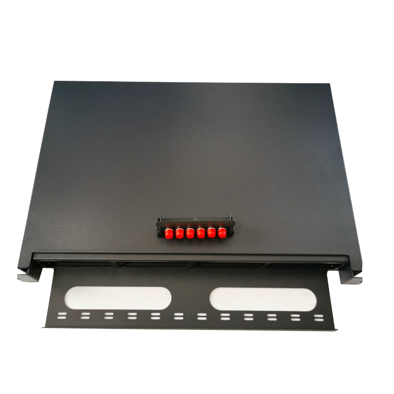 OEM 1U 96 волоконная стойка монтируемая HD ODF для MPO/MTP LC Cassatte