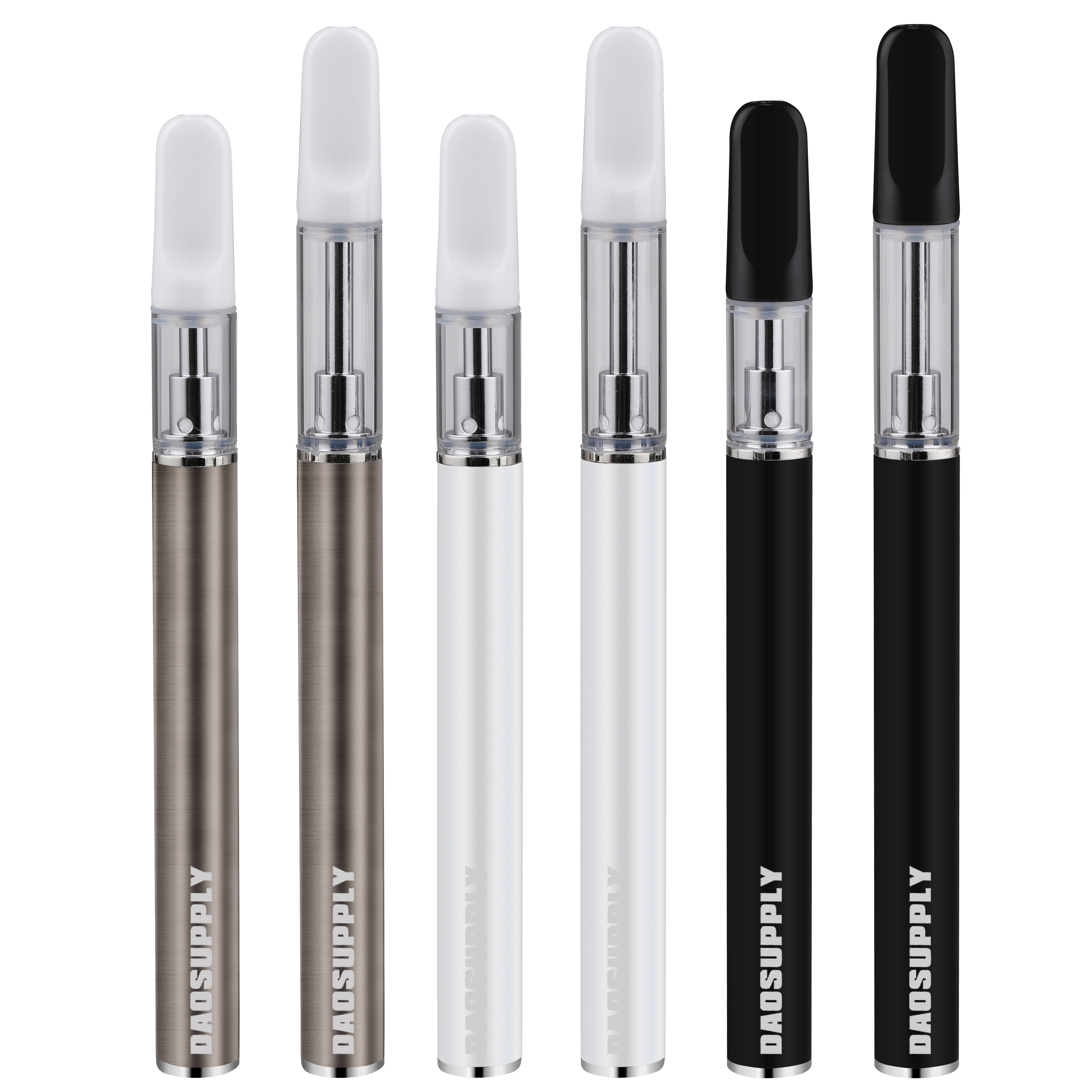 1ml Ceramic coil disposable cbd oil vape carts pen kit custom logo service