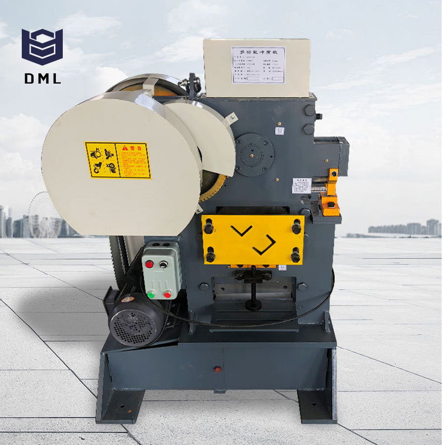 steel plate angle cutting punching notching machine small ironworker for sale