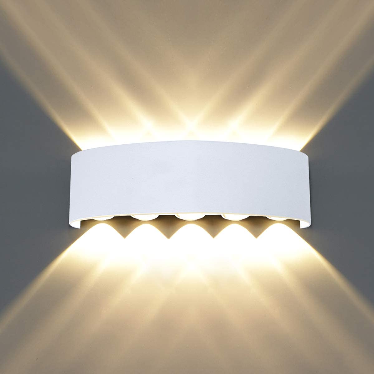outdoor LED Wall Lamp Up and Down Aluminum Decorate Wall Sconce bedroom LED Wall Light