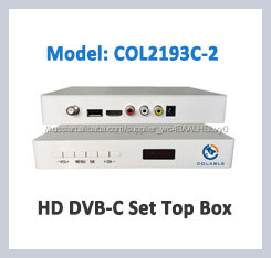 COL2193C-2 HD DVB-C Приставка