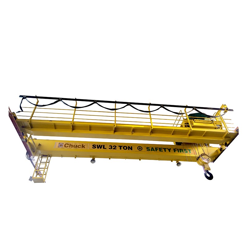 Design and Supply 10+10T Double beam crane Economical Cost High Quality Double Girder crane for warehouse use