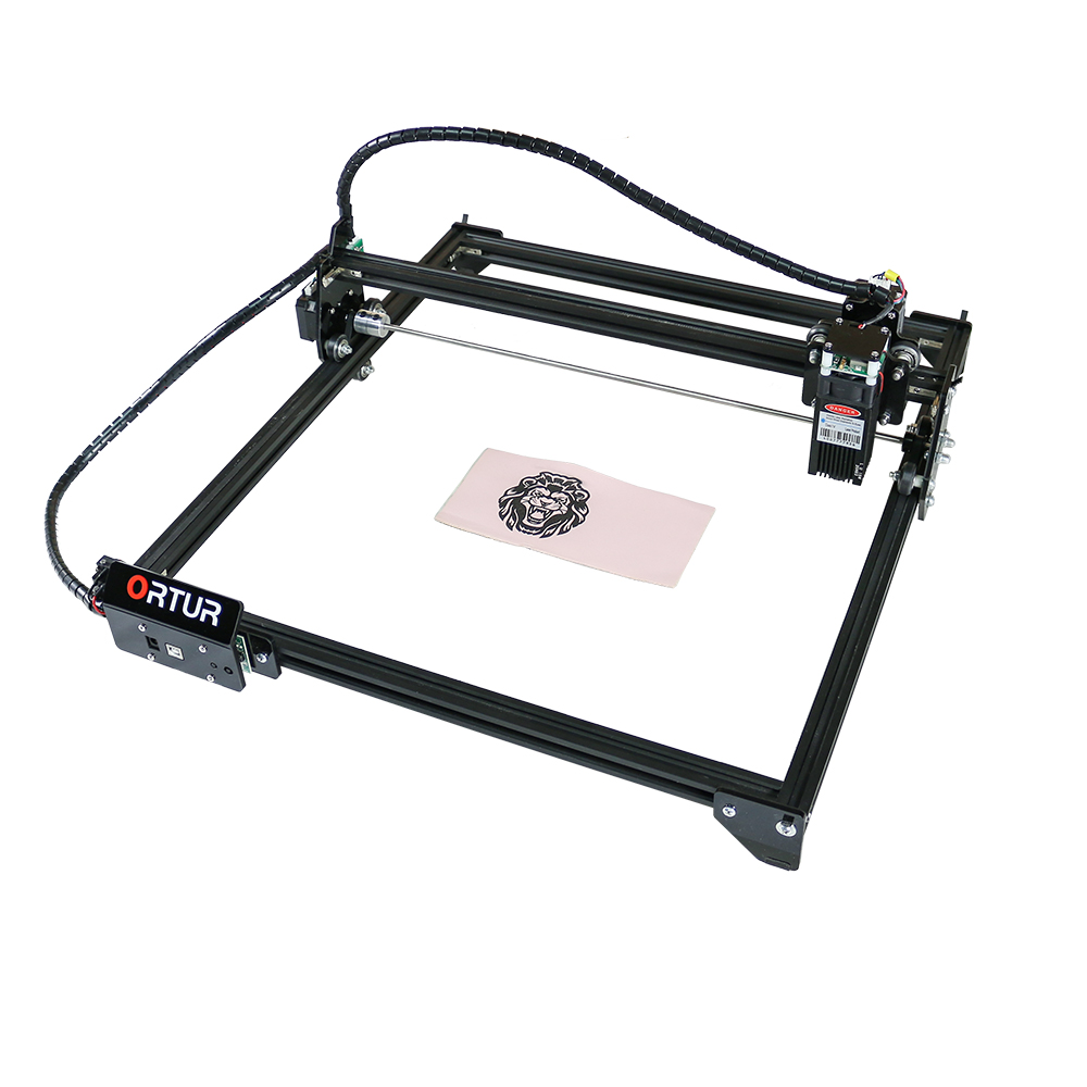 Бесплатная доставка, высокоскоростной лазерный гравировальный станок Ortur Laser Master 2 CNC для резьбы по дереву, крафт-бумаге, хлопку