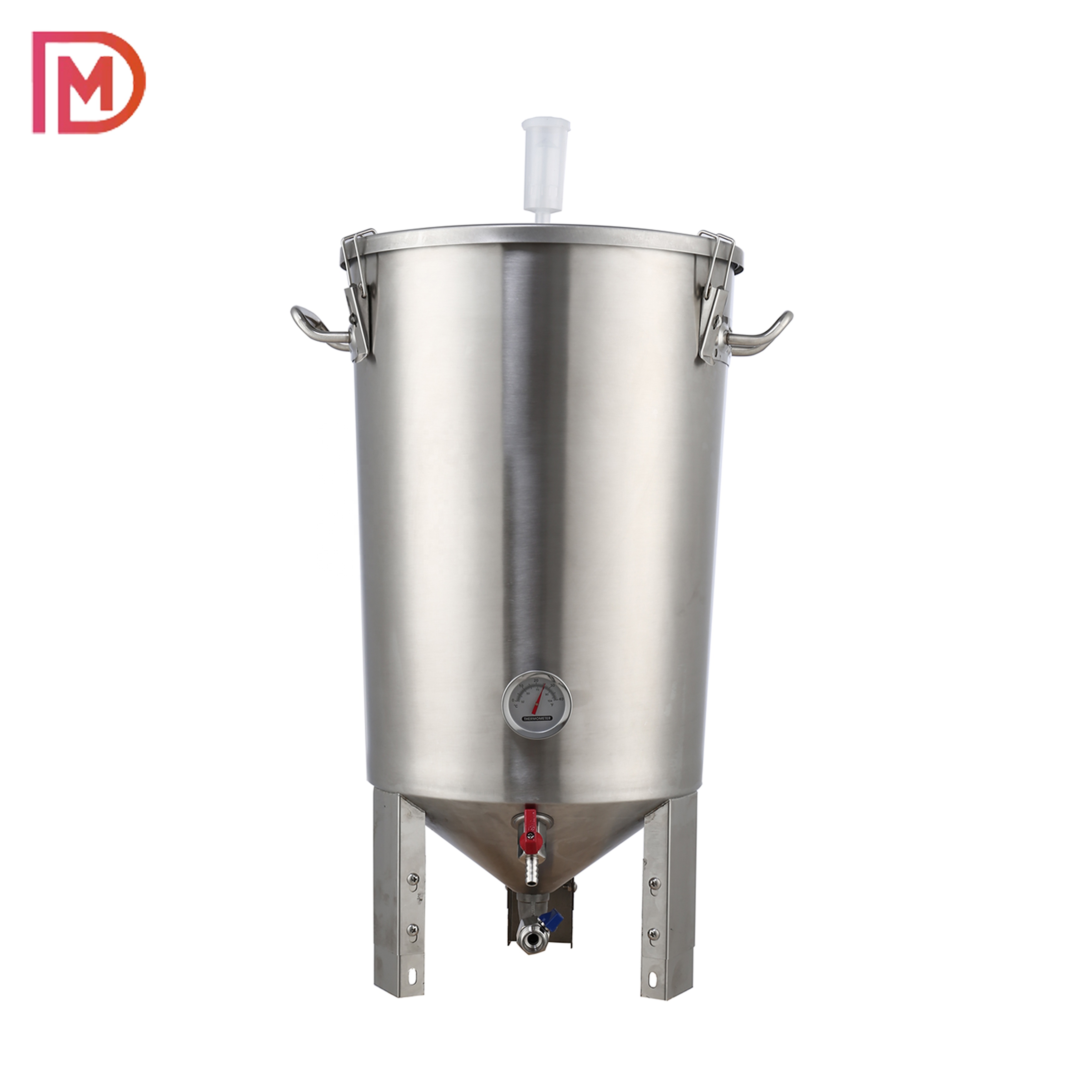 Резервуар из нержавеющей стали 30L 304/коническая бочка/герметичная ферментация/