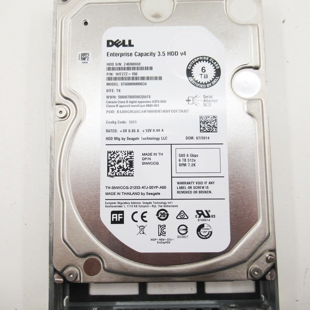 6T sas 6 ГБ 3,5 дюймов серверный жесткий диск ST6000NM0034 nwccg жесткого диска