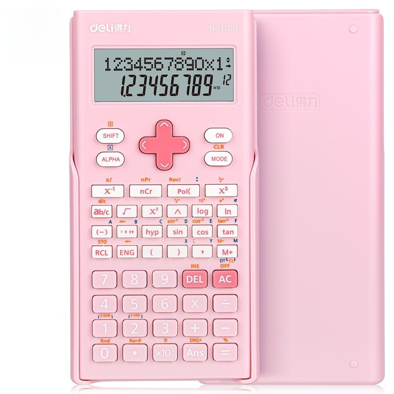 Factory direct sales function calculator 240 functions portable high-definition large-screen dual-line display calculator