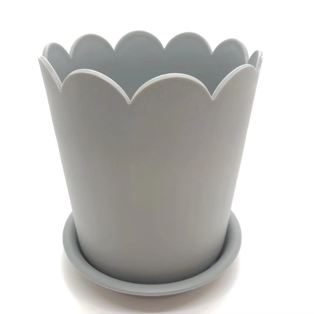 2021 hot sale bigger stackable plastic flower pots wholesale