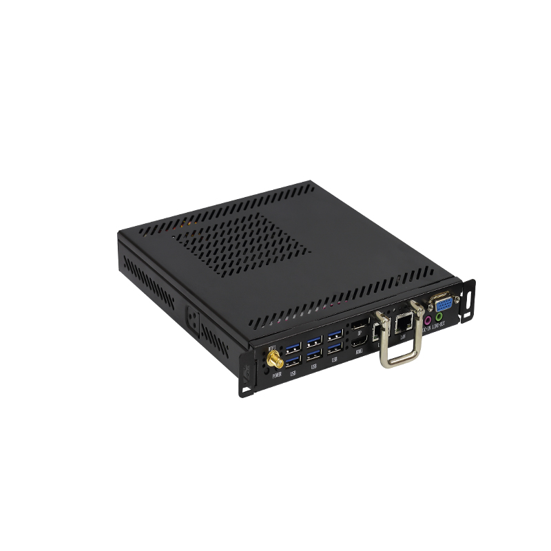 Промышленный встроенный недорогой мини-ПК без вентилятора Win10 с 1 портом ethernet 1000 м