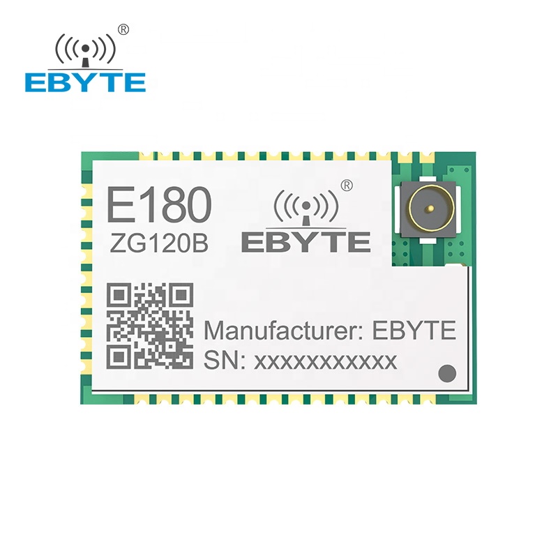 Ebyte недавно разработанный E180-ZG120B маленький размер Многофункциональный 2,4g zigbee беспроводной усилитель модуль zigbee 3,0 для умного дома и т. Д.