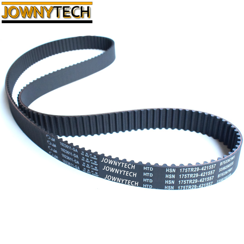 engine belt drive for JAC REFINE 175TR29 rubber belt 1023611GA timing belt for JAC REFINE S5