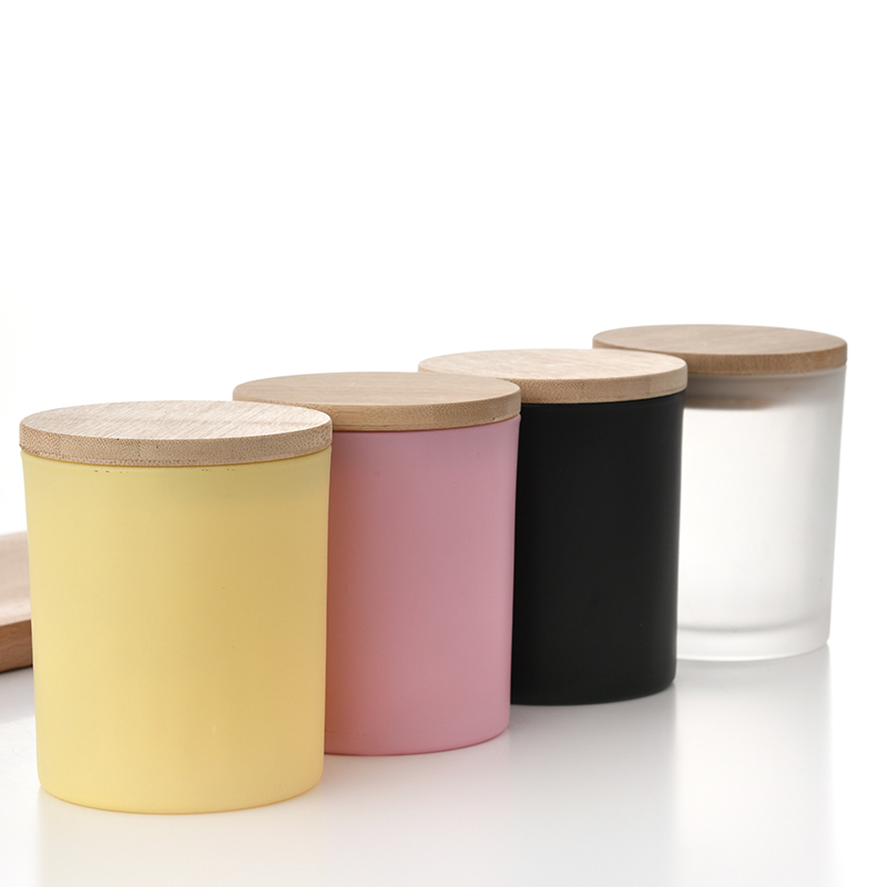 2021 hot cheap 220ml 315ml jar candles 8 oz candle jar with lid